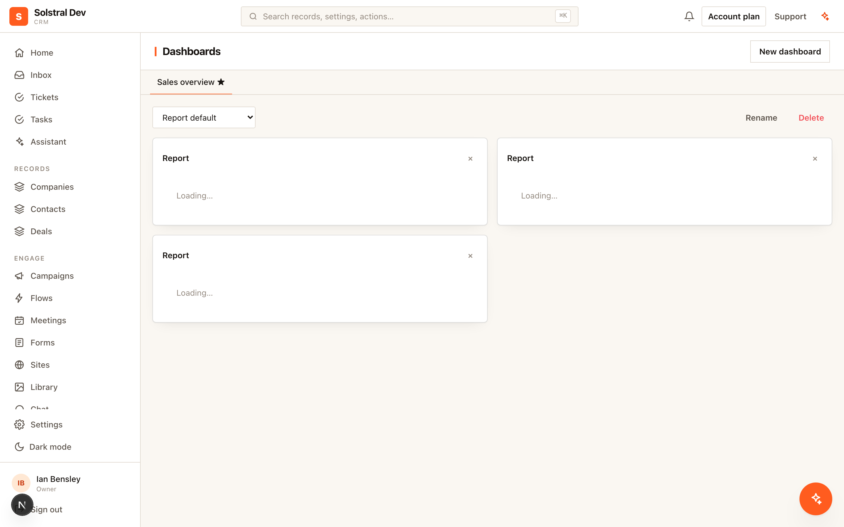 Dashboards